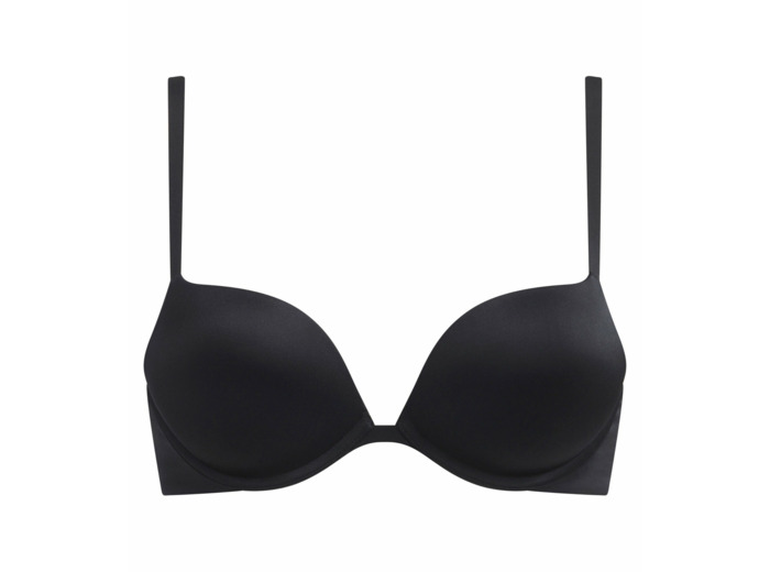 Soutien-gorge push up à armatures en microfibre Noire Dim Beyond Sexy