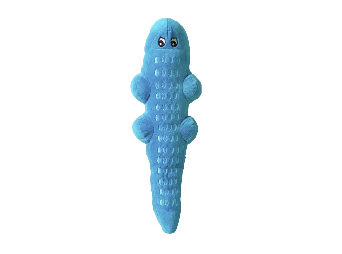 Peluche Croco bleu 42cm