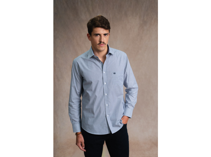 Chemise homme manches longues