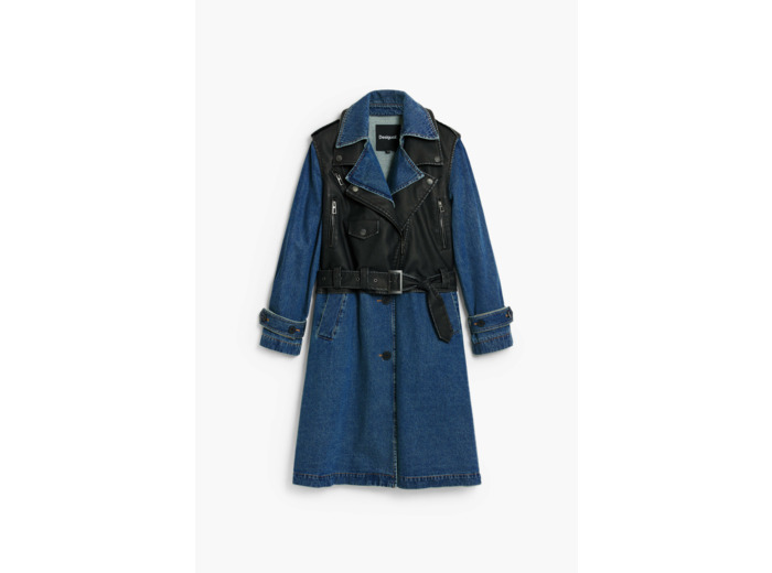 Trench En Tissu – Femme