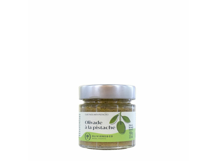 Olivade verte à la pistache