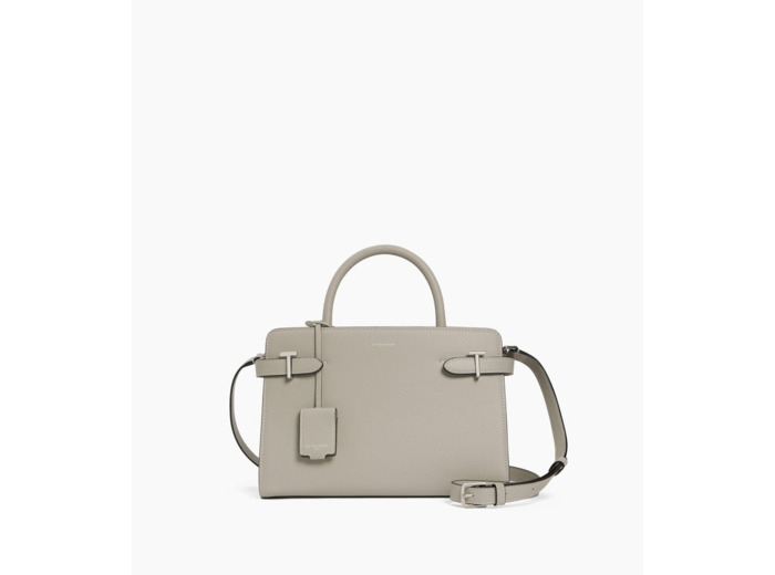 Sac à main moyen modèle Emilie en cuir grainé
