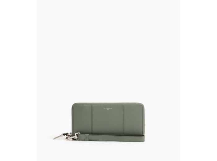 Compagnon zippé Juliette en cuir grainé