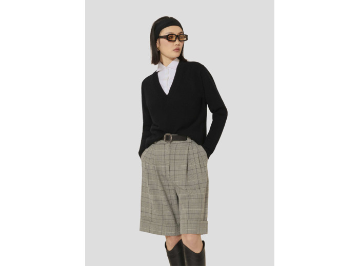 Pull Prisca Charcoal en Laine Rws