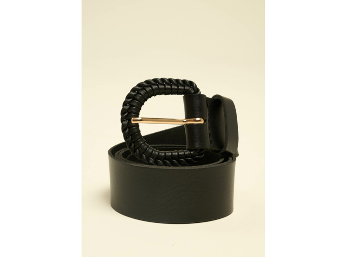Ceinture à boucle tressée