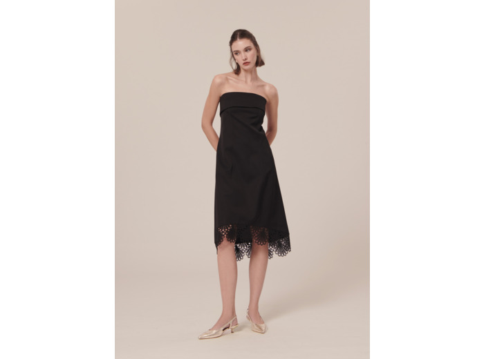 Robe Roy Noir en Viscose