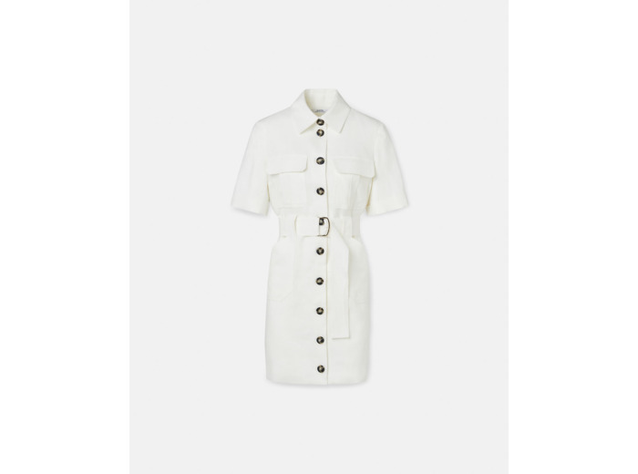 Robe Royette Ecru en Lin