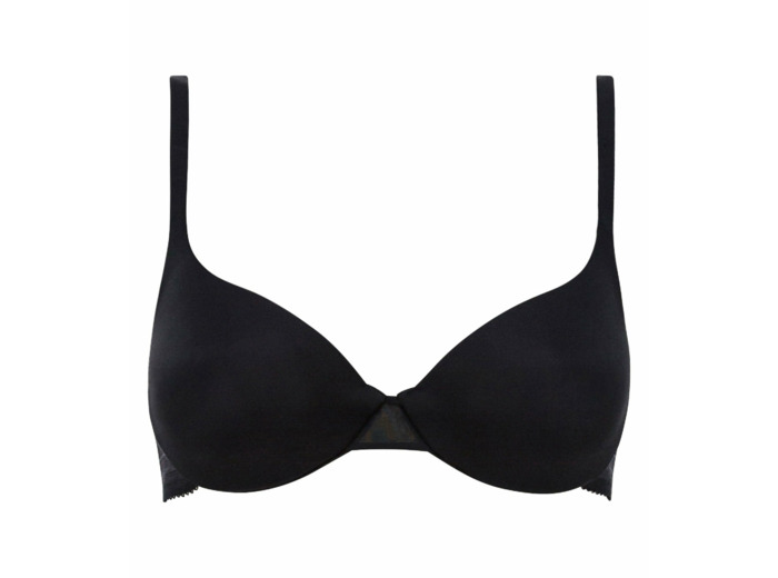 Soutien-gorge noir ampliforme Invisi Free