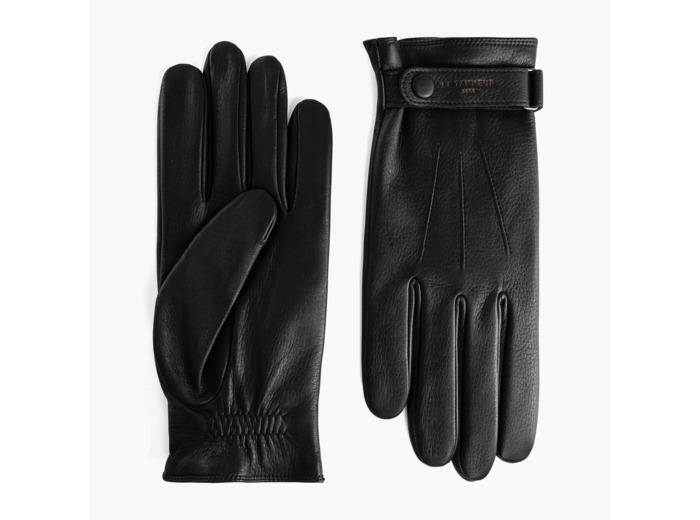 Gants homme casual en cuir de cerf