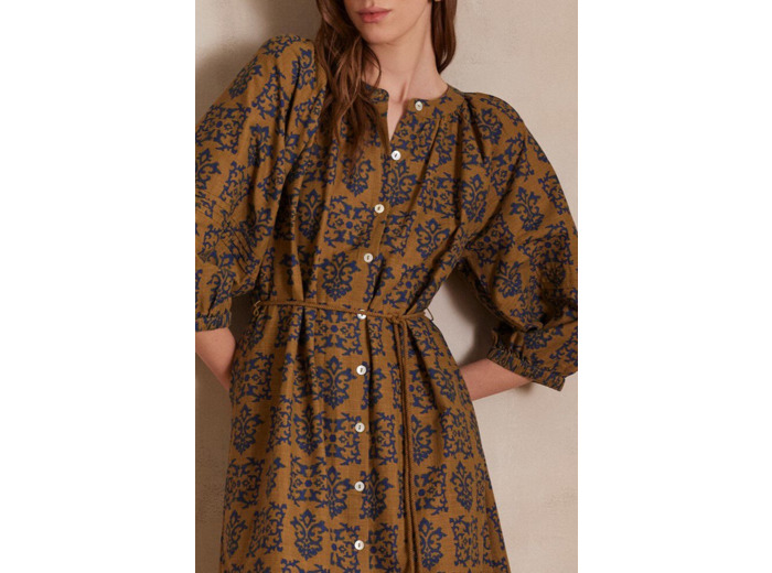 Robe chemise LUNA en coton