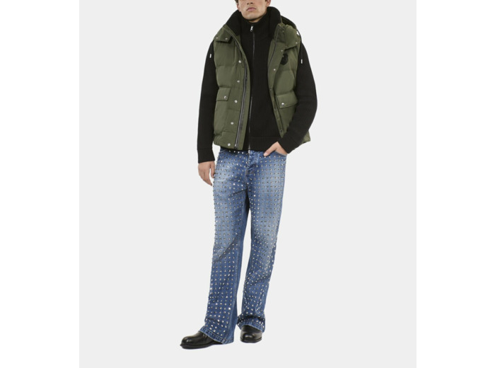 Doudoune Sans Manches Kaki olive