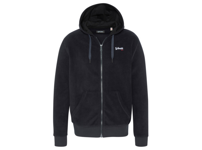 Gilet polaire à capuche