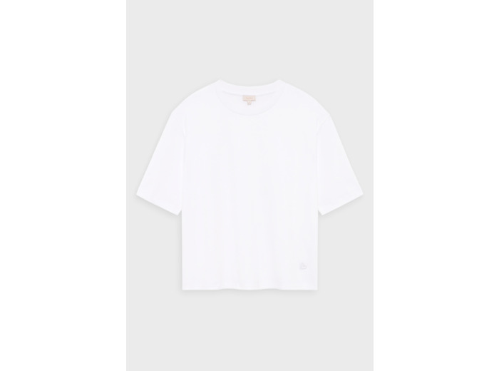 T-shirt col rond en coton - HEVA
