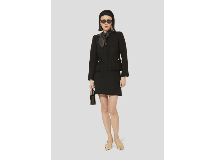 Veste Velvet Charcoal en Polyester