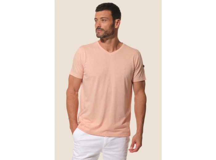 Tee-shirt homme col V Fabio
