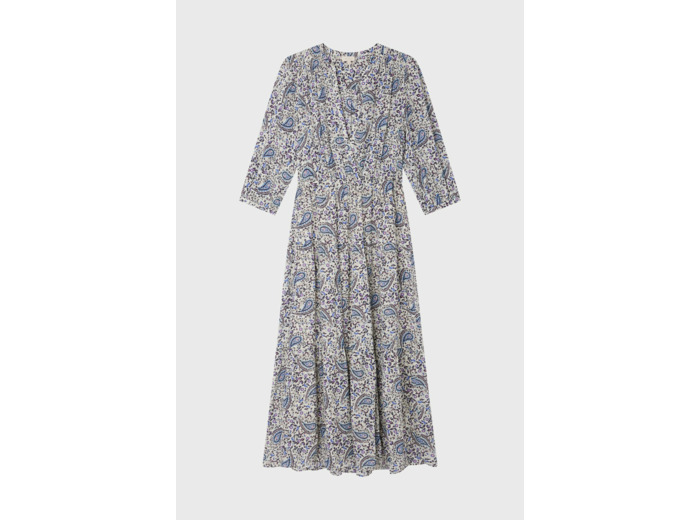 Robe longue fleurie - ELMINE