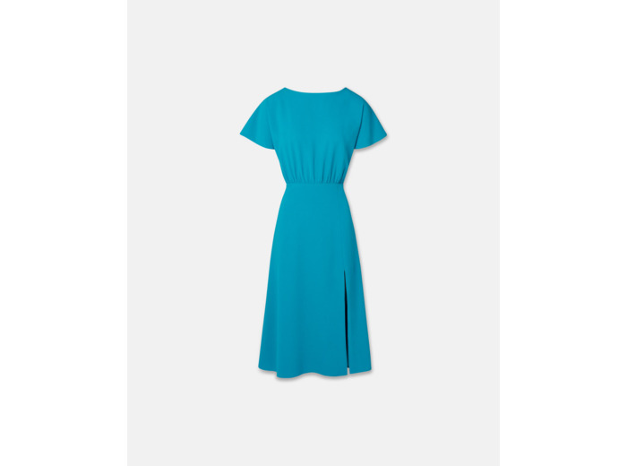 Robe Redania Bleu en Polyester