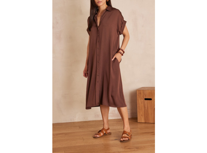 Robe satinée NAYAA