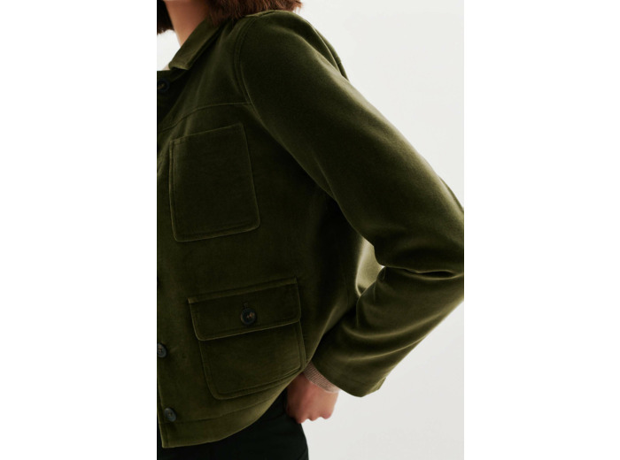 Veste vminatavelours