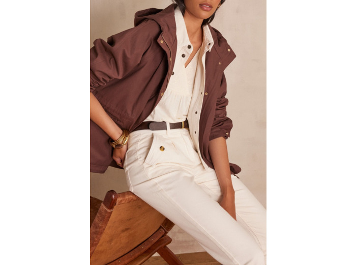 Parka courte ANNETTE en coton