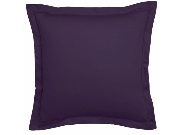Taie d'oreiller Harmonie Satin de coloris coloris Aubergine