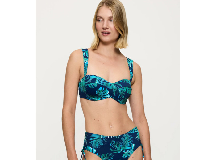 Haut de maillot de bain avec armatures et coques