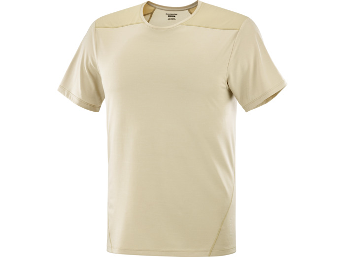 Outline Ss Tee White Pepper