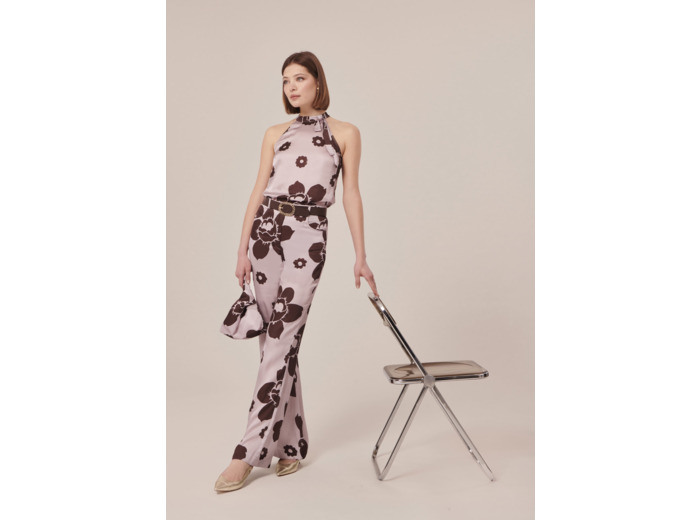 Pantalon Prosper Parme en Viscose