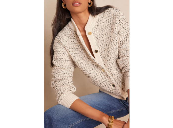 Veste cardigan en laine BEVERLY