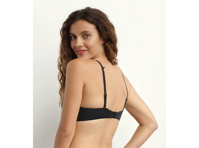 Soutien-gorge push up à armatures en microfibre Noire Dim Beyond Sexy