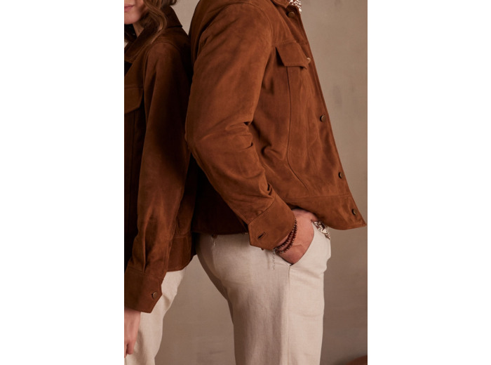 Blouson unisexe en cuir FIERCE