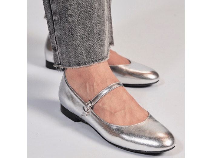 Ballerine Femme Anna Argenté