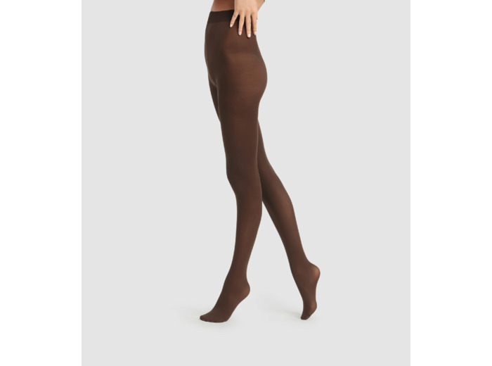 Collant chocolat opaque velouté Style 50D