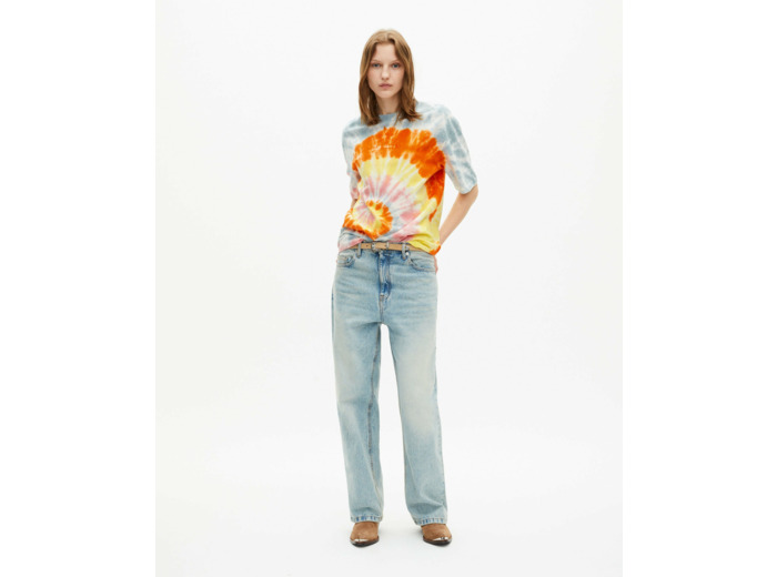 T-shirt tie and dye baby blue