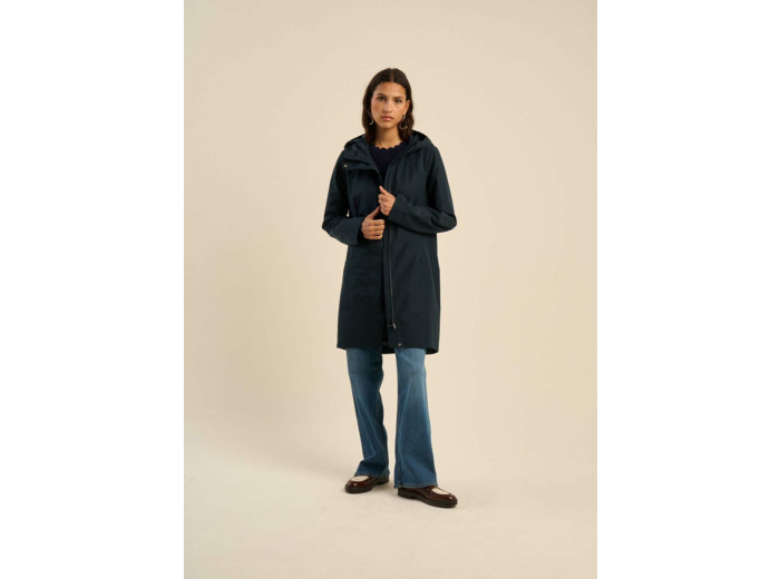 parka déperlante à zip