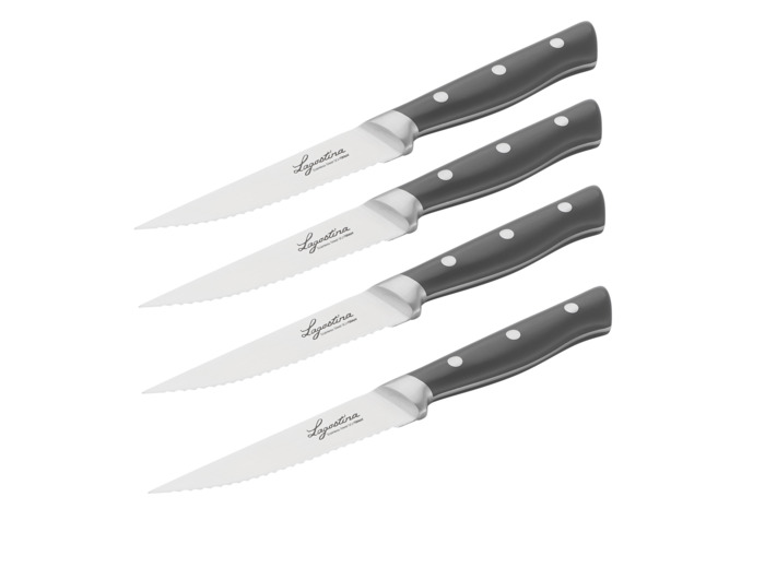 Virtuoso 4 Steak Knives 11cm, couteaux de cuisine, 10 ans de garantie sur la lame