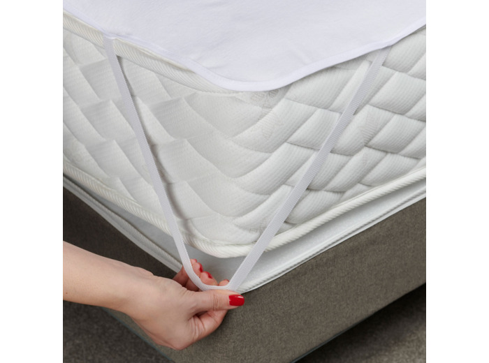 Alèse Molleton Coton bio | Protège matelas | Linge Vosges