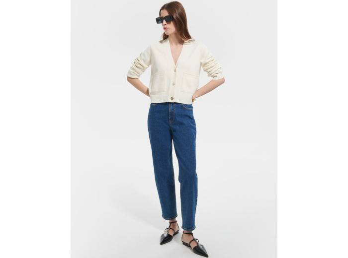 Gilet Gaetanne Ecru en laine