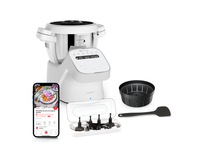 Robot cuiseur Companion Connect,  12 Automatic Programs,