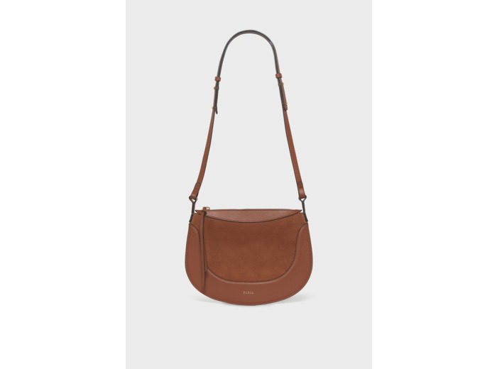 Sac travers en cuir velours - THEA