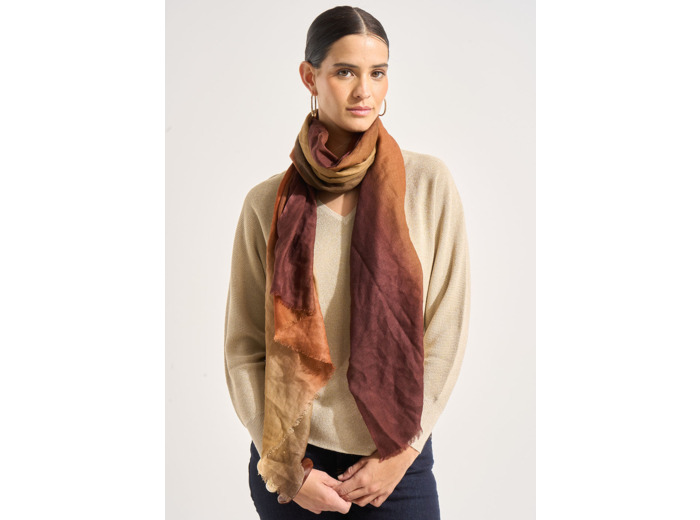 Foulard effet dégradé