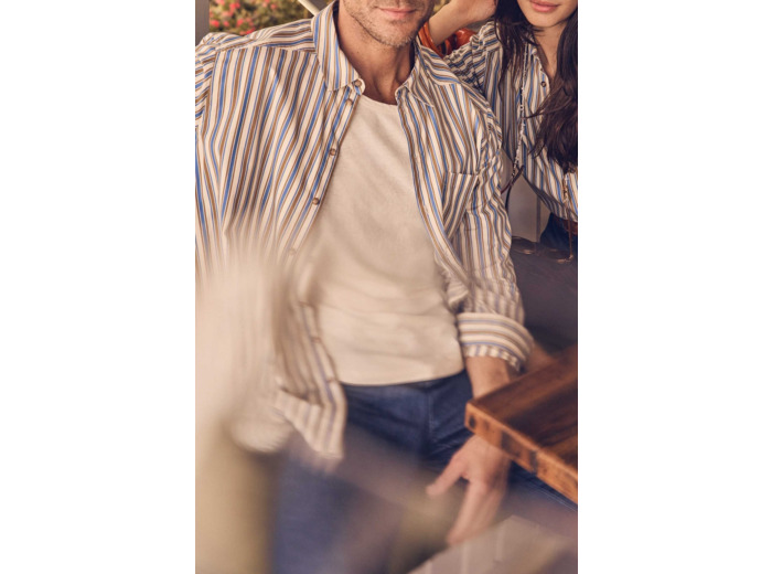 Chemise unisexe en coton THOMAS