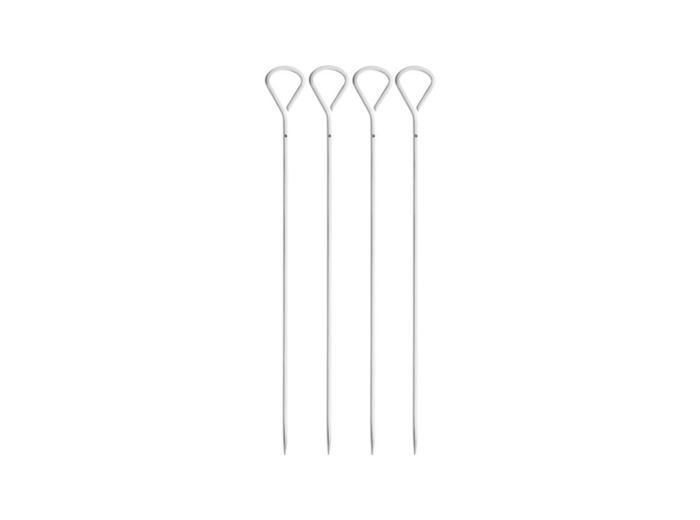 Petites brochettes pour barbecue ensemble de 4 pièces