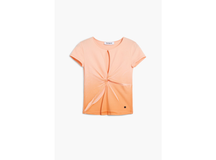 T-Shirt À Manches Courtes En Maille – Femme