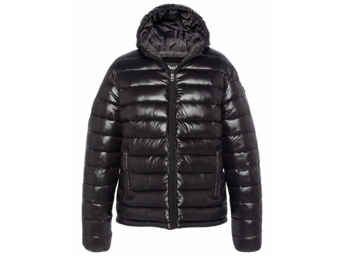 Doudoune brillante à capuche DRAGOB SCHOTT