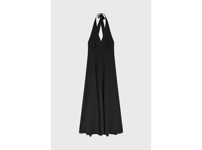 Robe longue cintrée à dos nu - ERSILIE