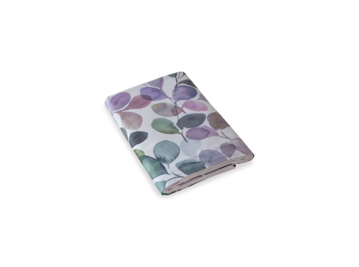 Drap plat Eclose | Satin de coton imprimé | Tradition des Vosges