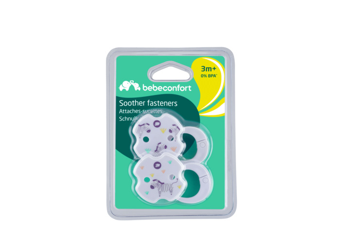 Bebeconfort 2 attache-sucettes croix Savannah Savannah