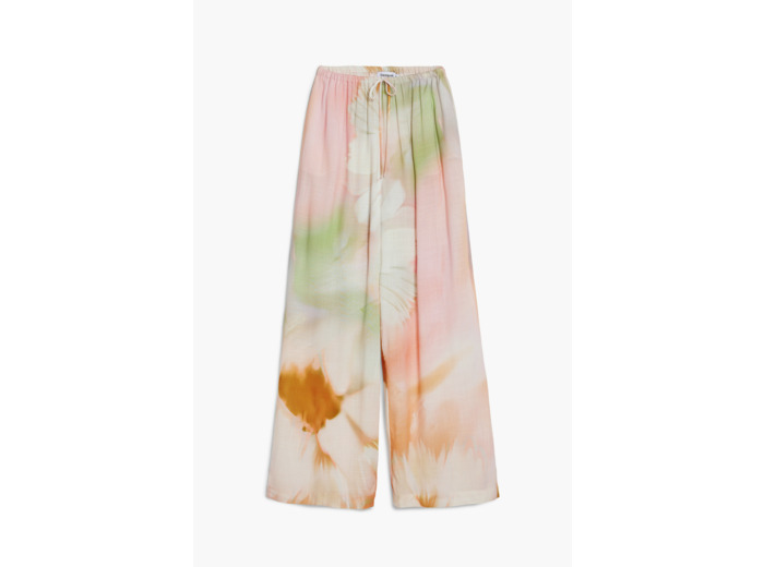 Pantalon Long En Tissu – Femme