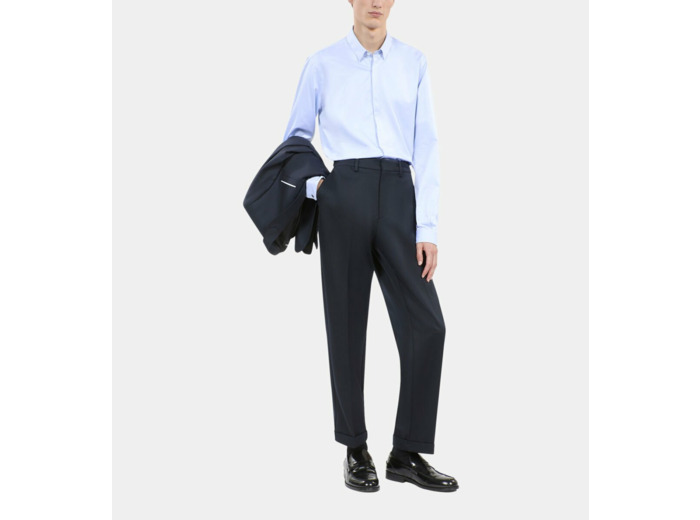 Pantalon Bleu Marine bleu